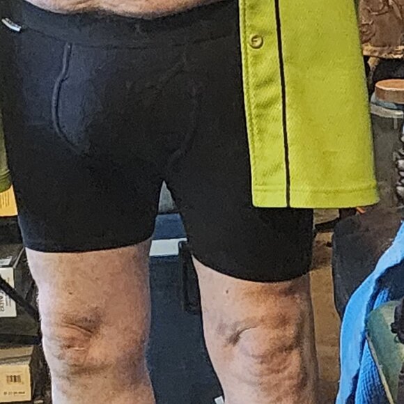 Fruit of the Loom Black Coolzone Fly 4 Way Stretch Cotton Span Boxer Brief Sz M - Picture 2 of 16